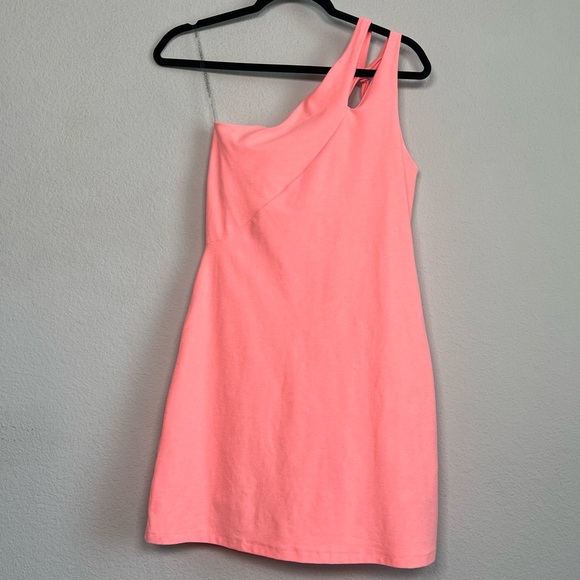 Beyond yoga Spacedye Lost Your Mind Dress Electric Peach Heather Size Small - Picture 3 of 8